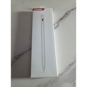 HATOKU Stylus Pen for iPad 2018-2024 iPad Pro 11 12.9 M4 HTJ-KCB01-WT White